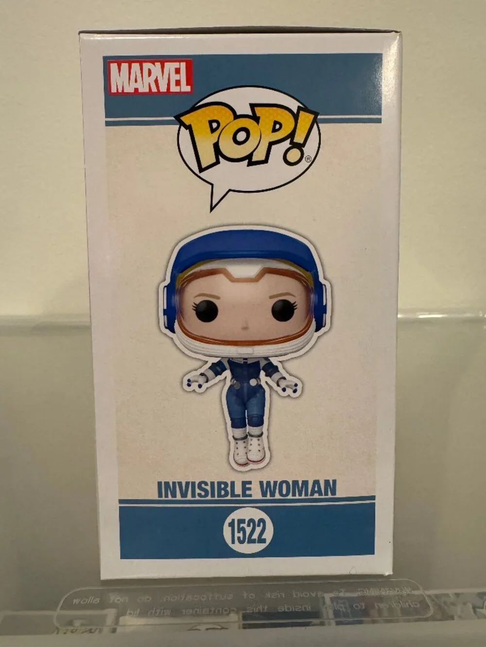Funko Pop! Marvel Fantastic Four Invisible Woman Space Suit #1522 Exclusive